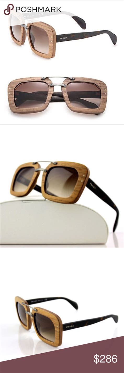 wood prada sunglasses|prada sunglasses models.